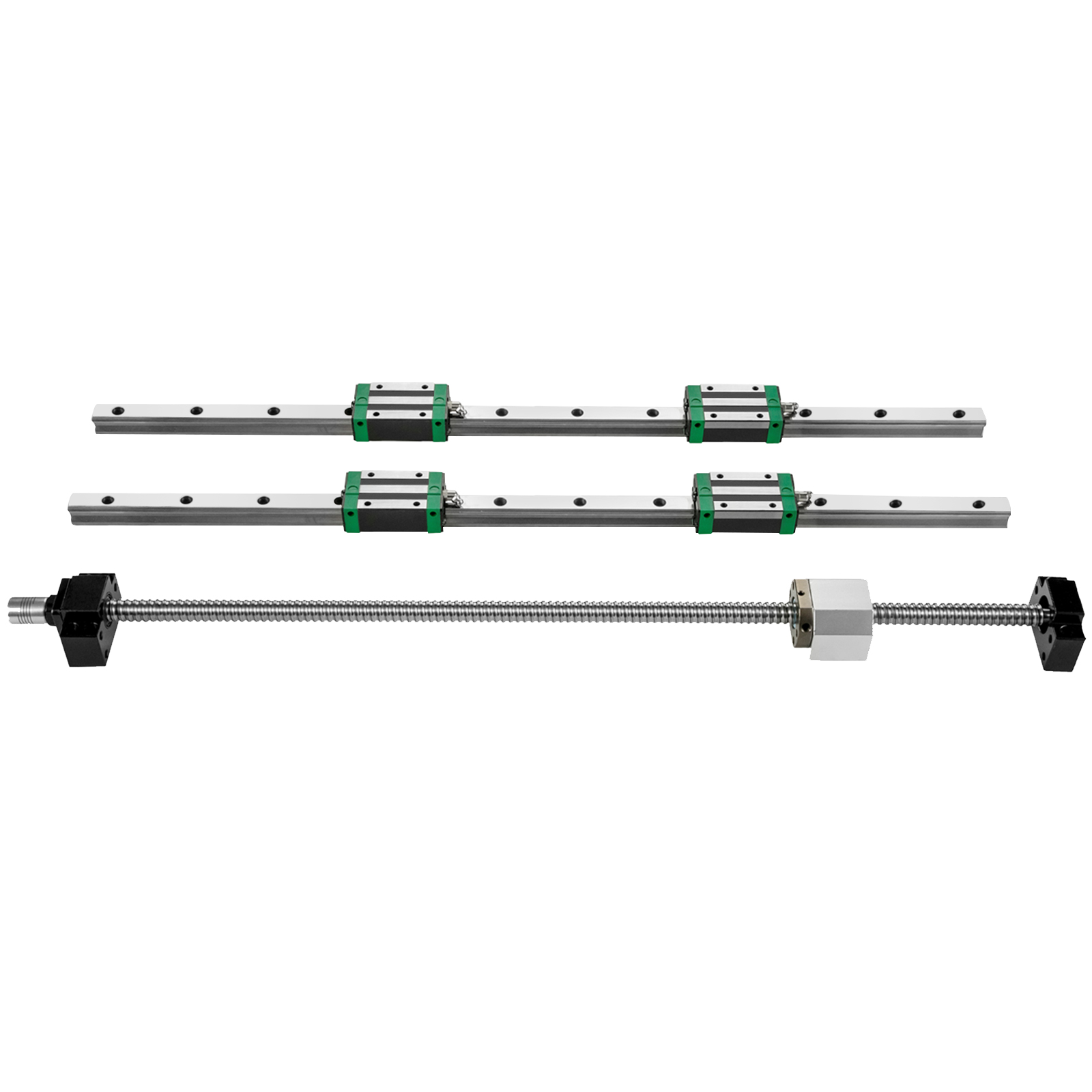 Hgr20 Linear Guide Rail Ballscrew Set - Линейная направляющая, 2 шт. HGR20-1000 мм,