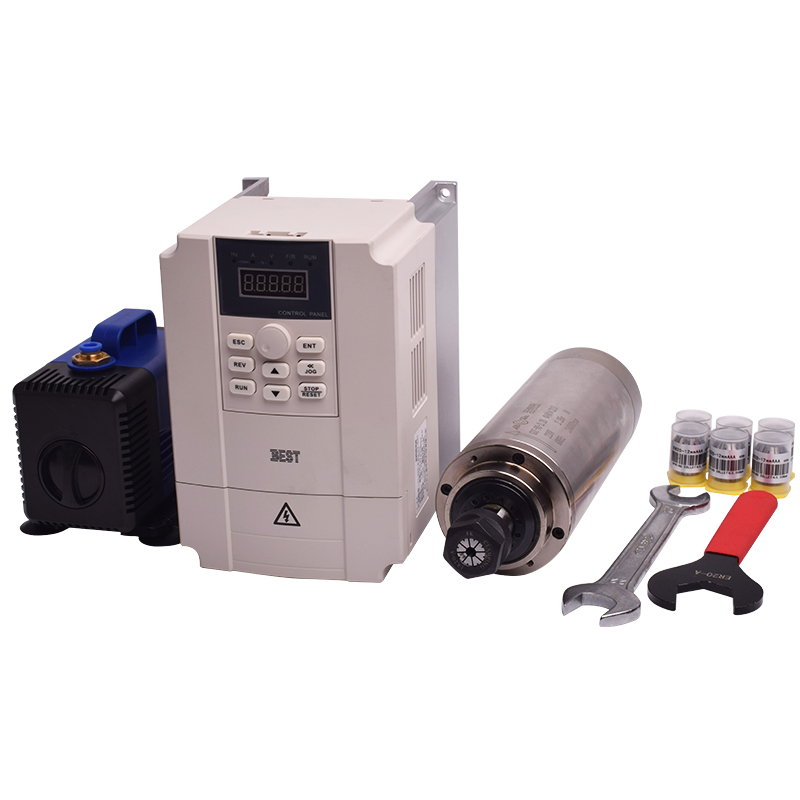 Низкая цена, высокая скорость, – обзор и цена 2.2Kw Water Cooled Spindle Kit Vfd