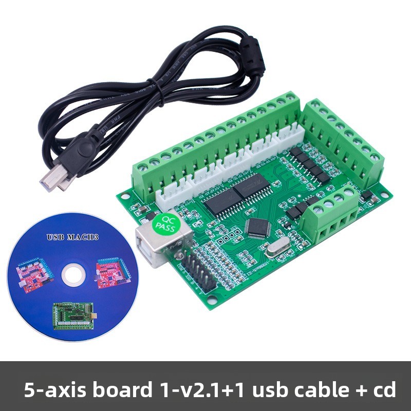 1 шт. плата управления двигате – обзор и цена 5 Axis Cnc Breakout Board Interface Mach3
