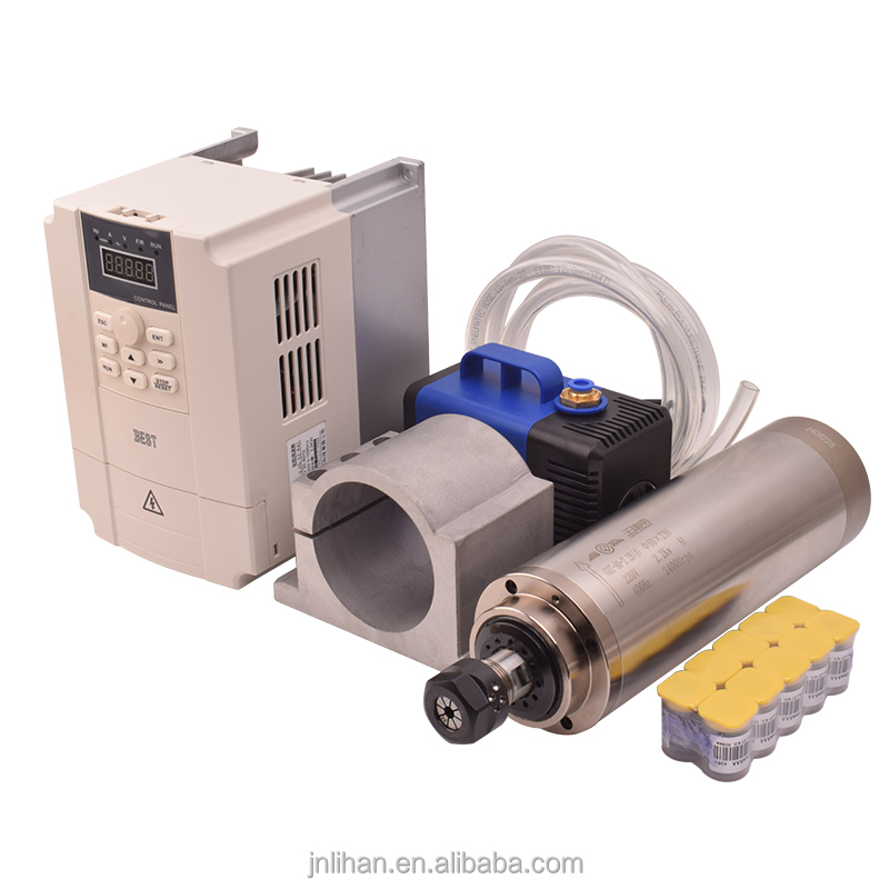 Инверторный комплект GDZ 2.2 к – обзор и цена 2.2Kw Water Cooled Spindle Kit Vfd