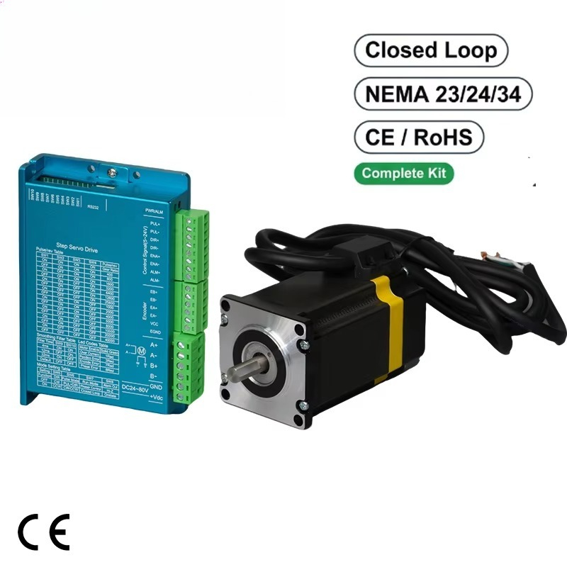 Комплект драйвера шагового дви – обзор и цена Nema 23 Closed Loop Stepper Motor Driver Kit