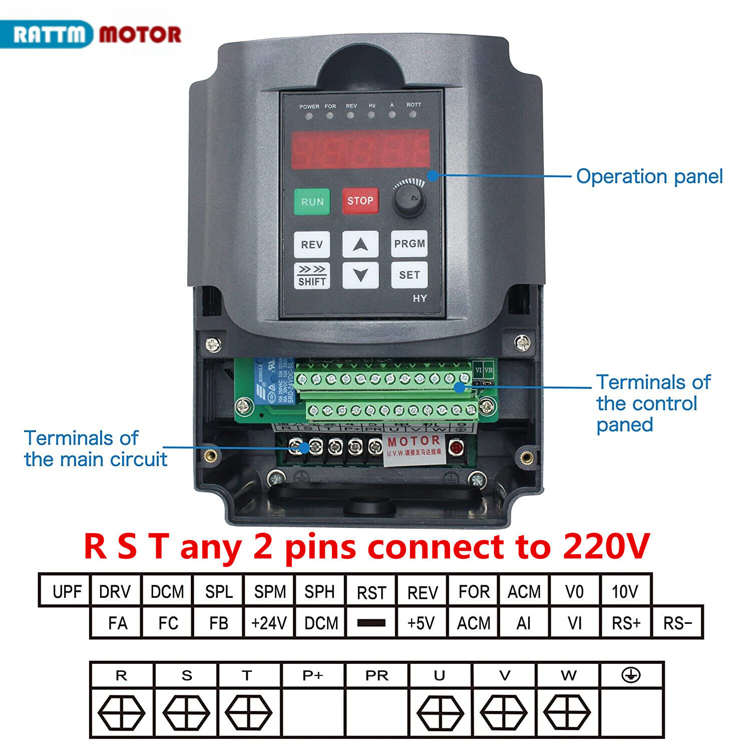 【ЕС/США】2,2 кВт, 220 В, 8 А, G – обзор и цена 2.2Kw Water Cooled Spindle Kit Vfd