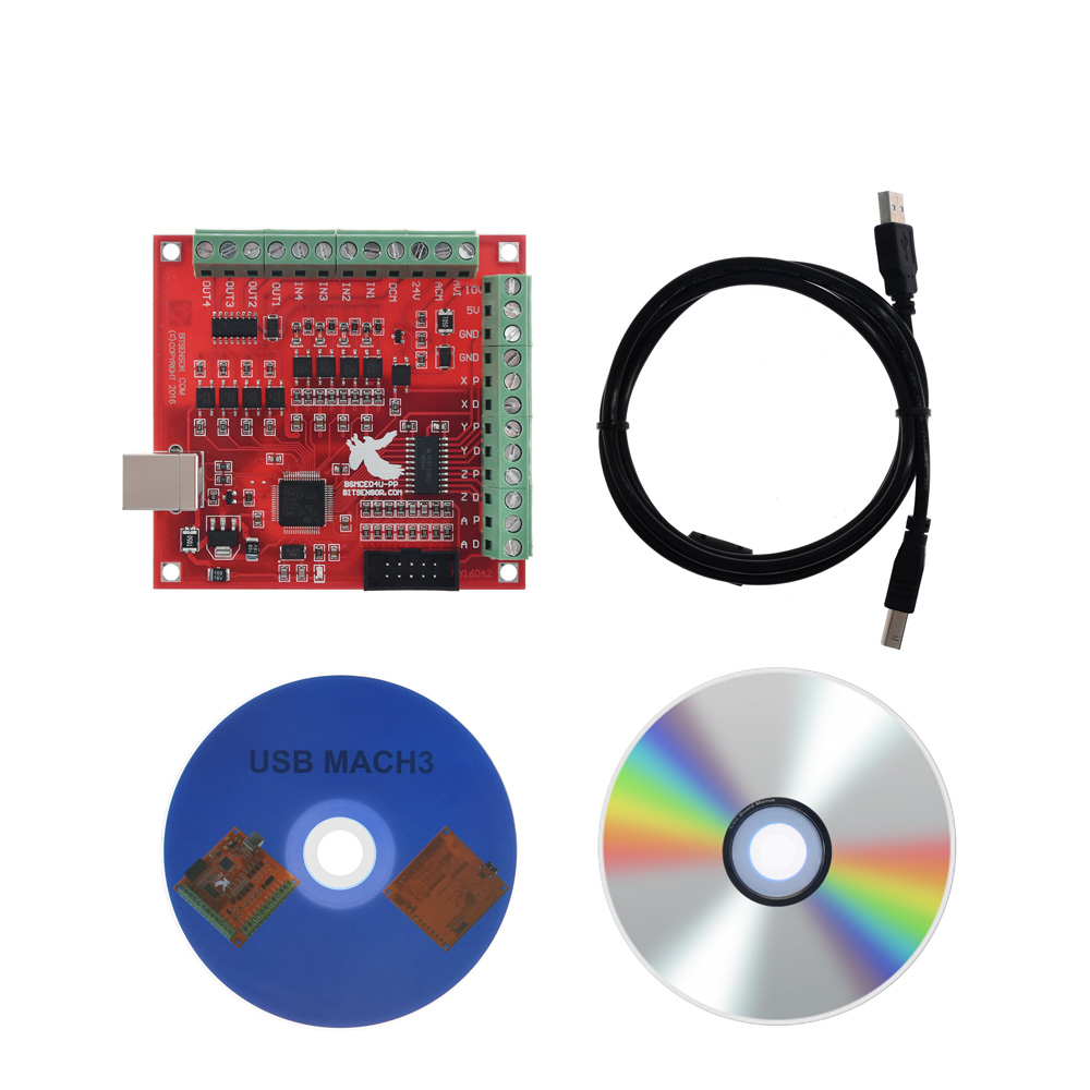 Плата управления ЧПУ USB MACH3 – обзор и цена Mach3 Usb Cnc Controller 4 Axis 100Khz