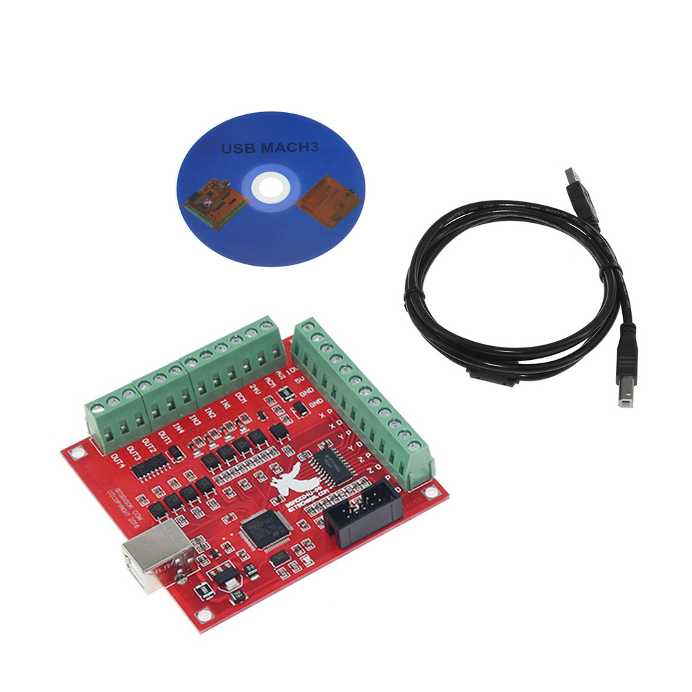 Плата управления ЧПУ USB MACH3 – обзор и цена Mach3 Usb Cnc Controller 4 Axis 100Khz