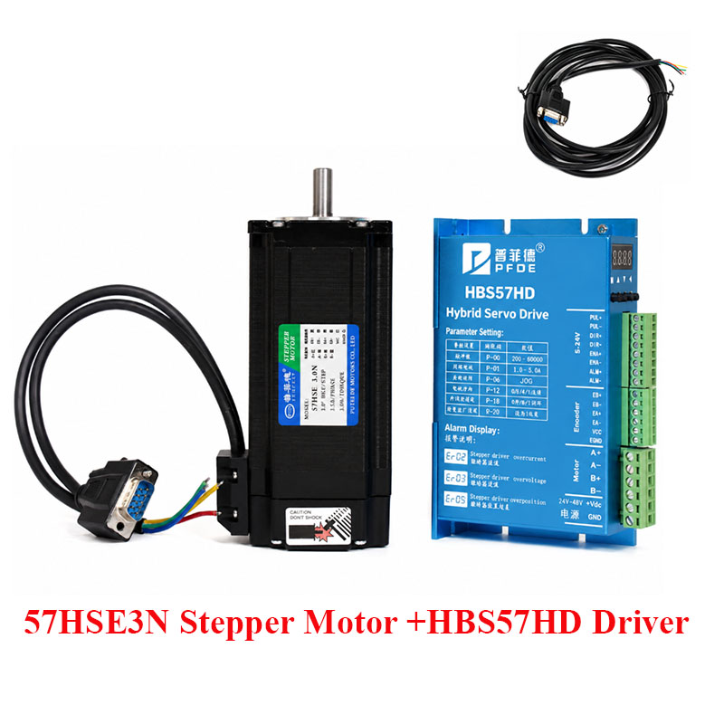 Шаговый двигатель с замкнутым  – обзор и цена Nema 23 Closed Loop Stepper Motor Driver Kit